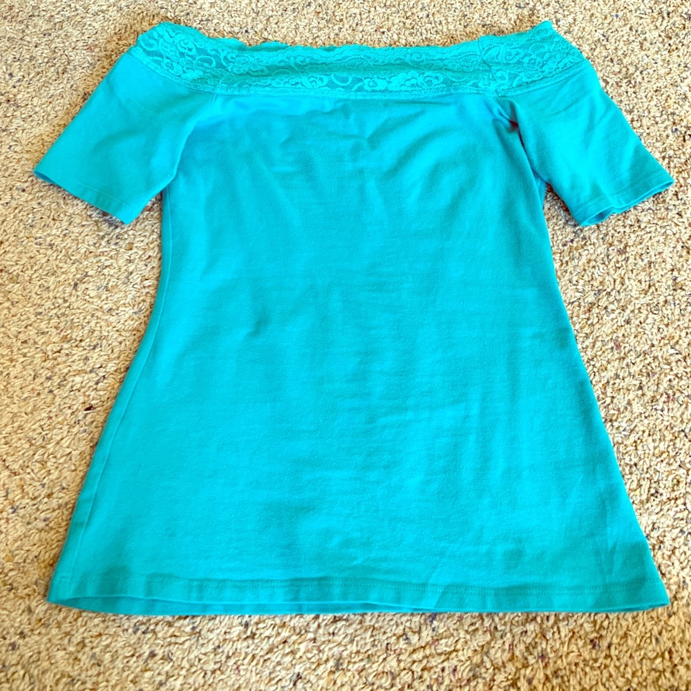 Off the shoulder shirt